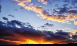 Sunset Sunrise Afterglow