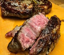 meaty juicy steak