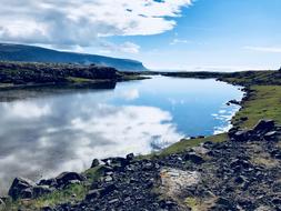 Iceland Reflection Sky