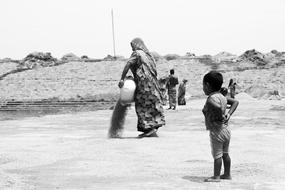 People Farmers at Village Agriculture