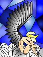 angel wings feathers sky