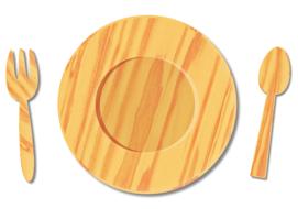 wooden cutlery