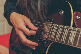 sound Guitar hand