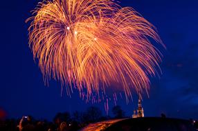 St Petersburg Russia Salute May 9