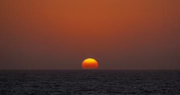 Sunset Sun Sky