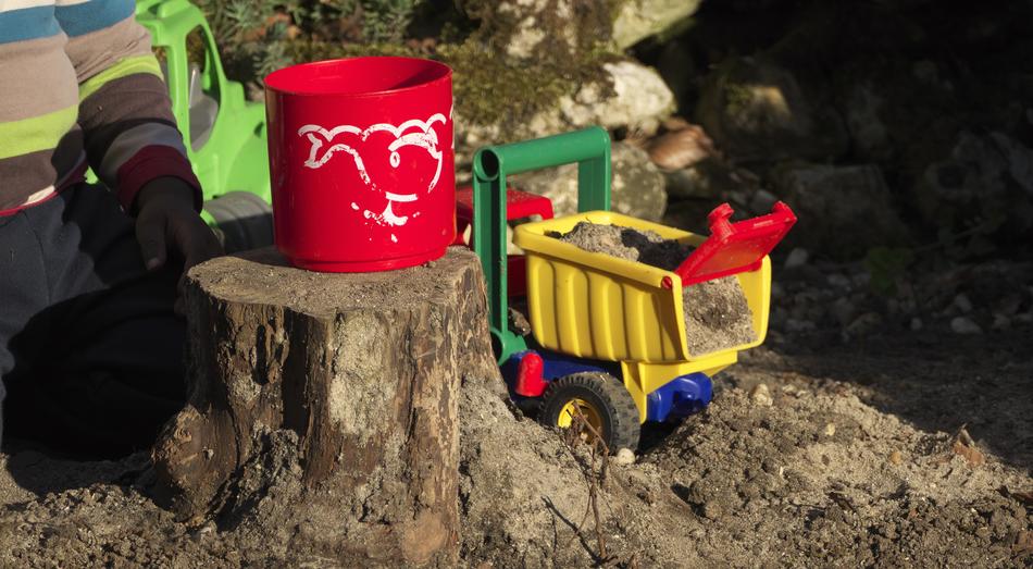 Auto toys Child at Playground