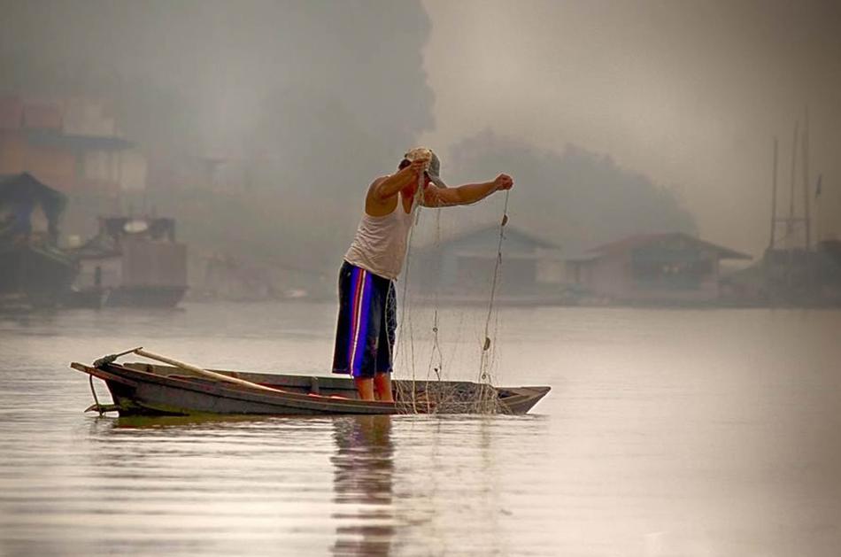 Watercraft Adult fisherman