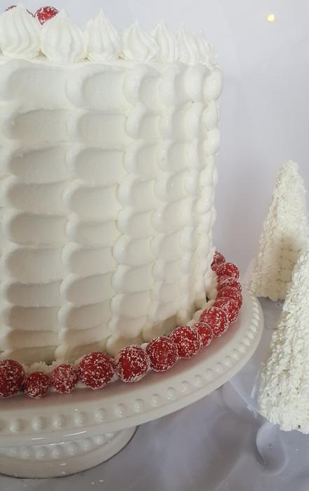 beautiful cream cake