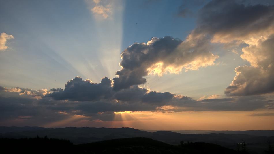 Sunset Clouds Sauerland