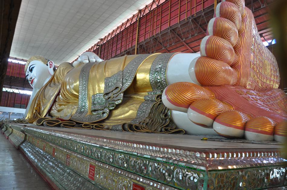 Buddha Lying Rangoon