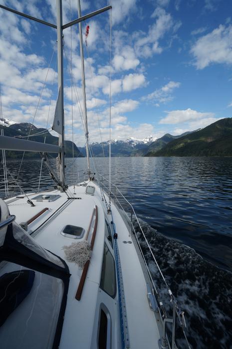 Sailing Seascape Blue