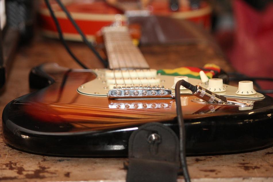 electric Guitar with cord
