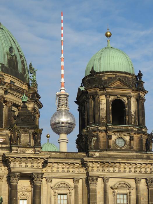 Tv Tower Berlin Cathedral
