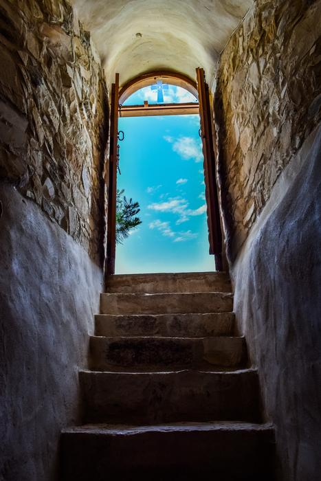 Church Stairs Staircase Stairway