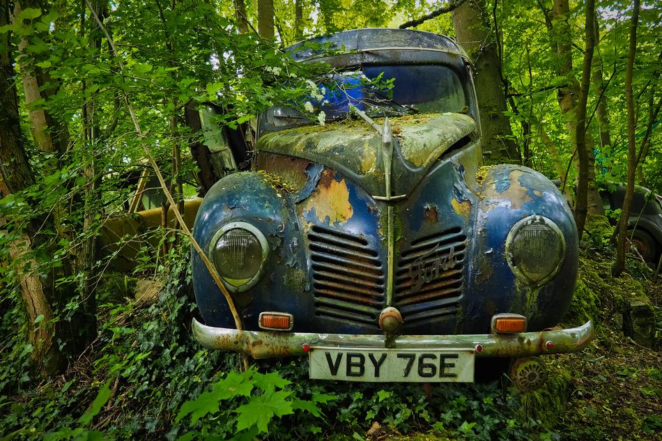 Auto Car Cemetery Oldtimer