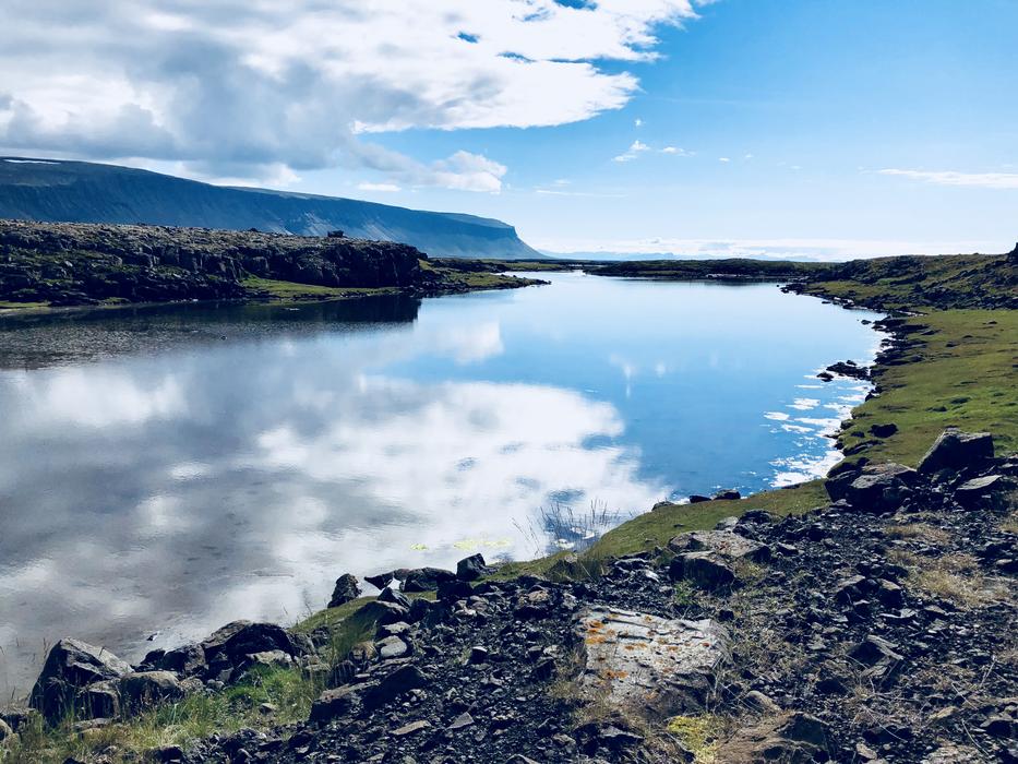 Iceland Reflection Sky