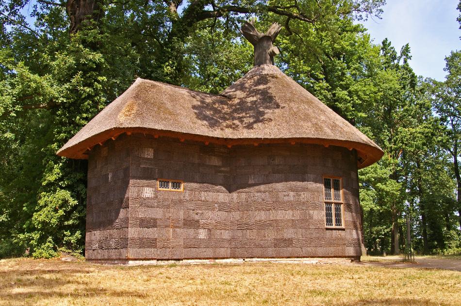 Tree Bark House