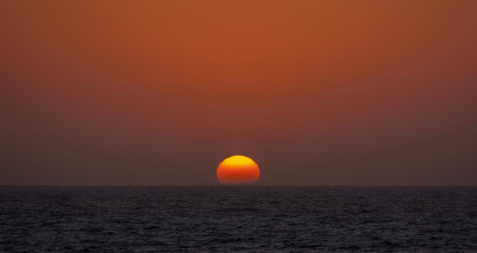 Sunset Sun Sky