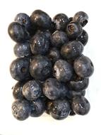 juicy black berries