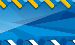 background abstract blue orange