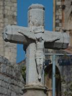 cross jesus sculpture