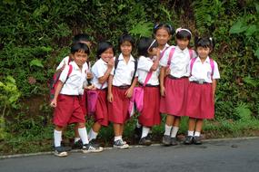 Bali Indonesia Children school