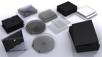 variety of packaging for computer disks