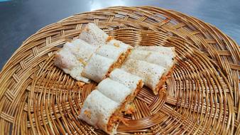 fried pancake with stuffing