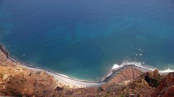 Ocean water aerial View