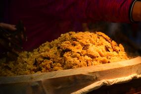 hot healthy rice
