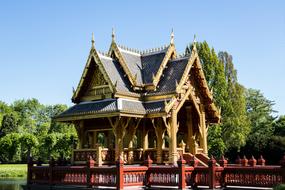 Pavilion Buddist Of The