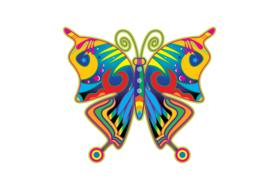 spring forties butterfly insect