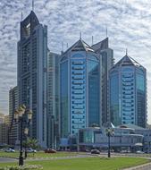 U A E Sharjah Skyline