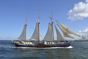 Ship Waters Sailing Boat