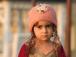 Portrait of Child in hat