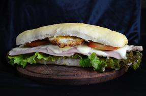 meat large sandwich