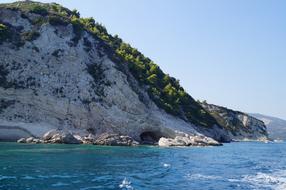 Sea The Coast Cliff