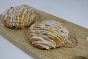 sweet baked goods decorated