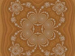 fractal pattern decoration abstract