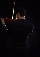 Violin Music Classic man