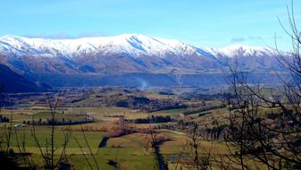 New Zealand Snowy Mountains