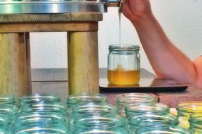 sugar sweet honey in a jar