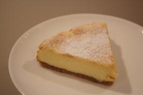 sweet tasty pie on a plate