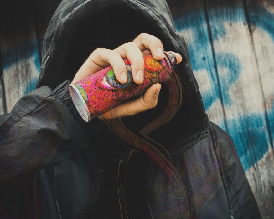 Spray Tagger Prohibited