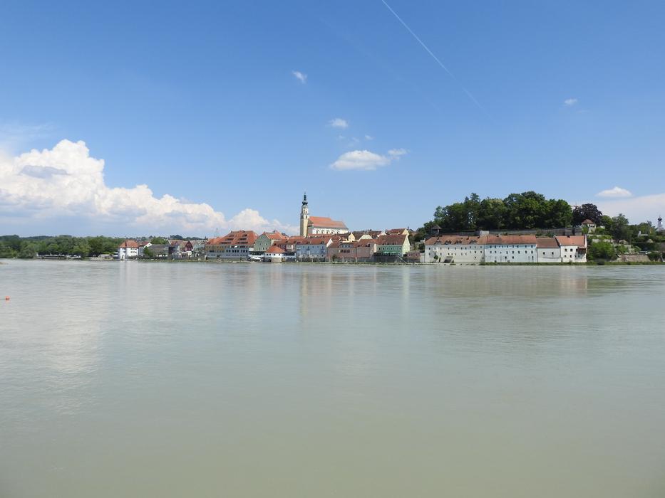 Schärding Inn Bridge Baroque