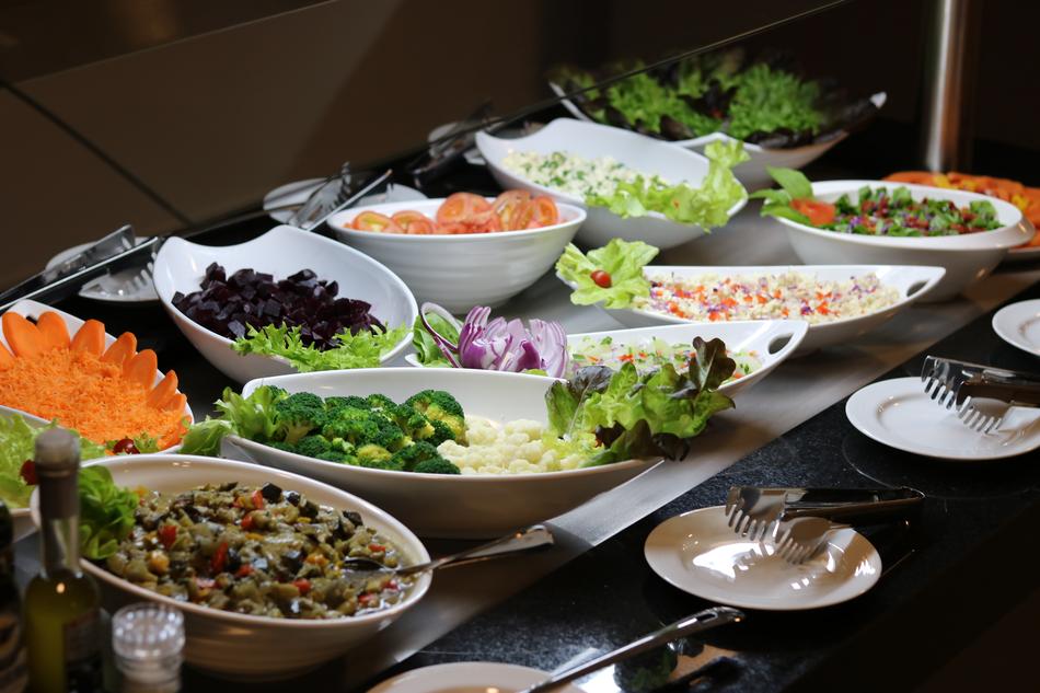 fresh tasty salads