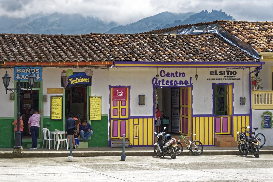 Colombia Salento Building