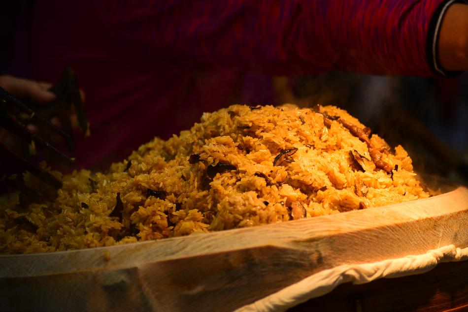 hot healthy rice