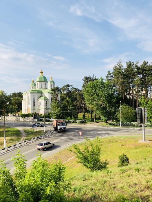 Ukraine Church Road Soviet