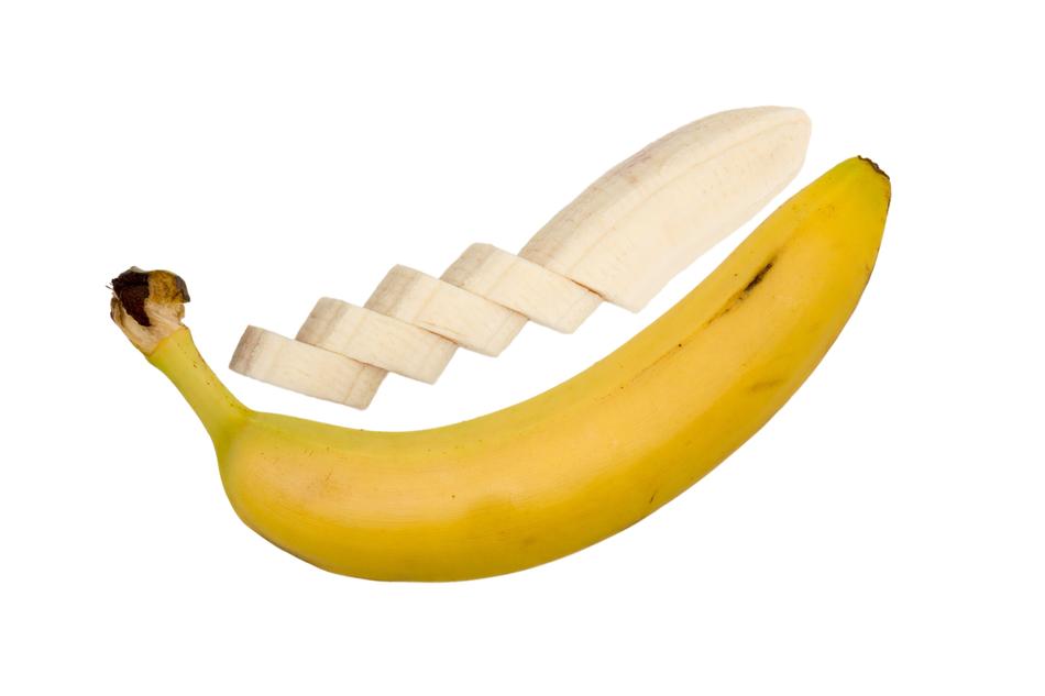 delicious sliced banana